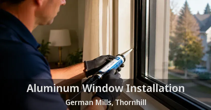 Aluminum Window Installation German Mills, Thornhill - ON