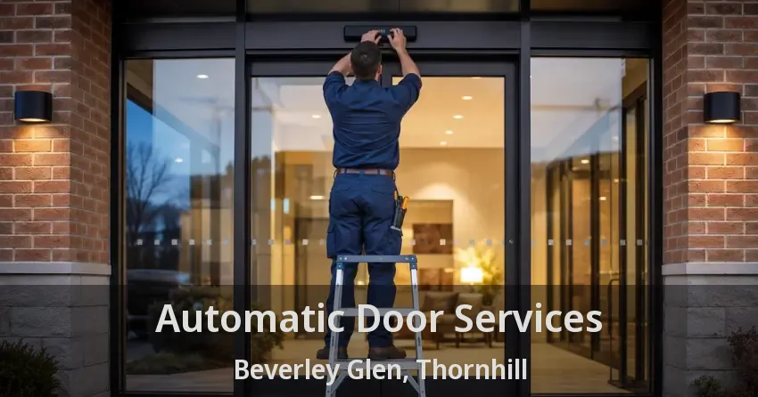 Automatic Door Services Beverley Glen, Thornhill - ON