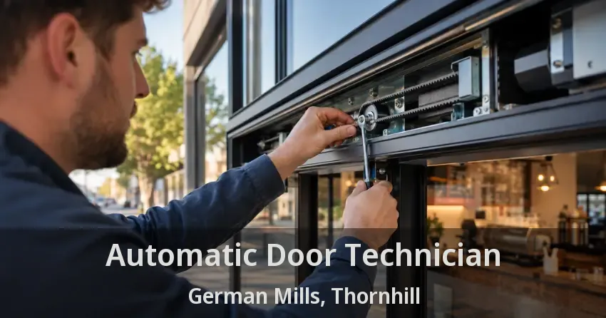 Automatic Door Technician German Mills, Thornhill - ON