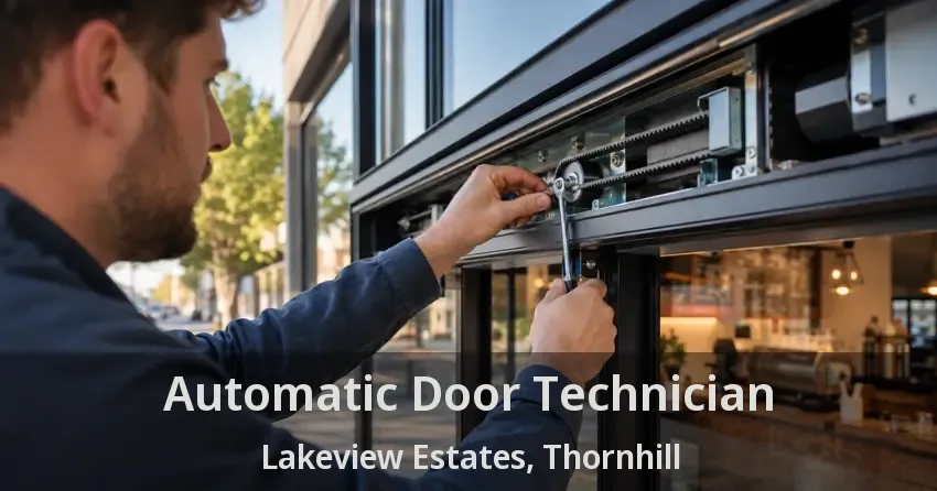 Automatic Door Technician Lakeview Estates, Thornhill - ON