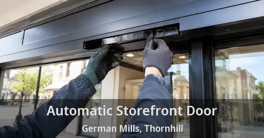 Automatic Storefront Door German Mills, Thornhill - ON