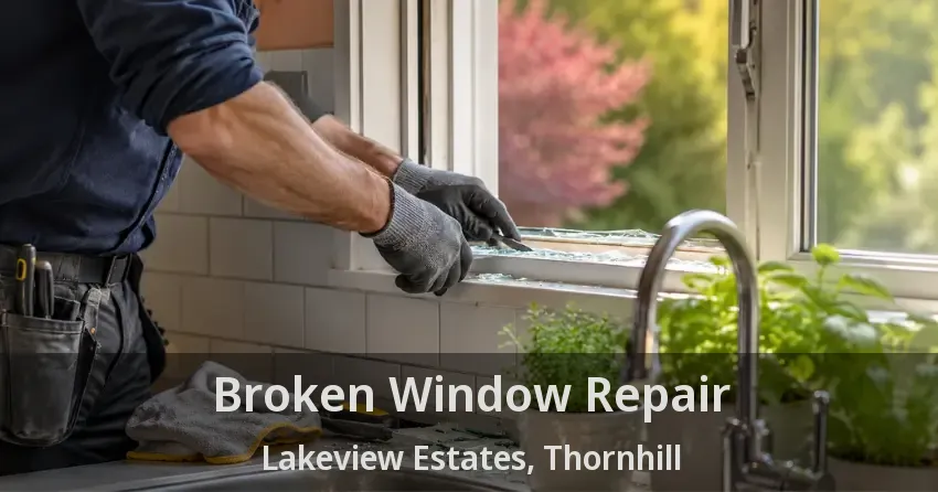 Broken Window Repair Lakeview Estates, Thornhill - ON