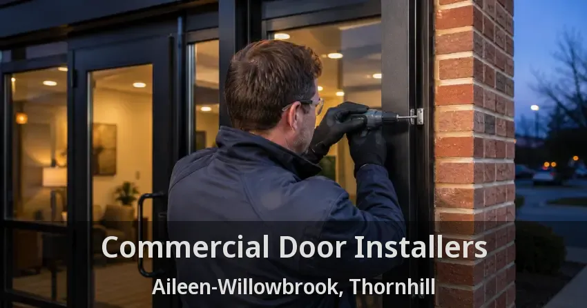 Commercial Door Installers Aileen-Willowbrook, Thornhill - ON