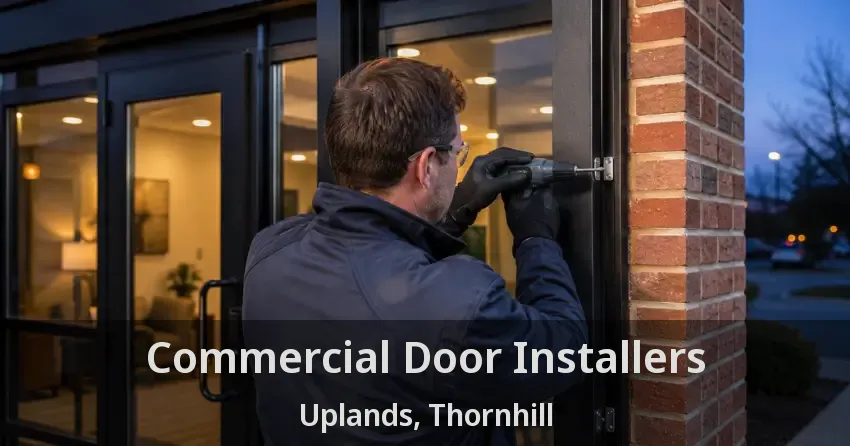 Commercial Door Installers Uplands, Thornhill - ON