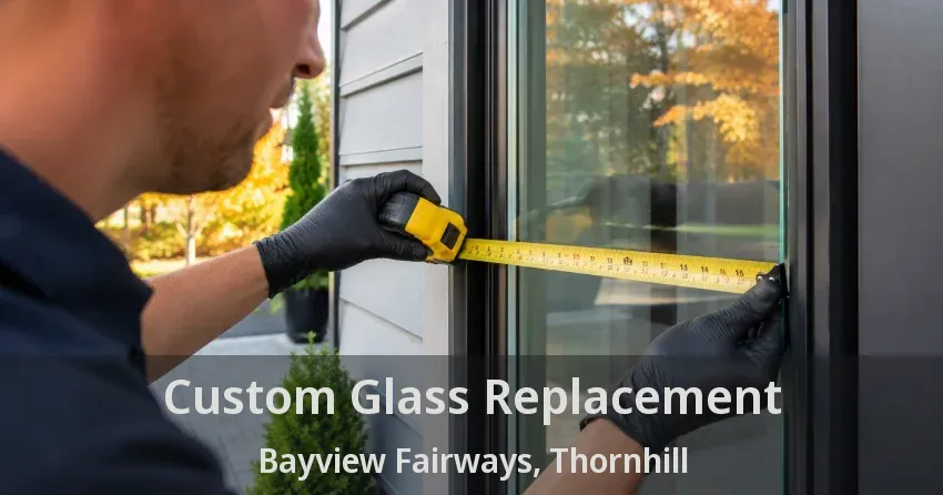 Custom Glass Replacement Bayview Fairways, Thornhill - ON