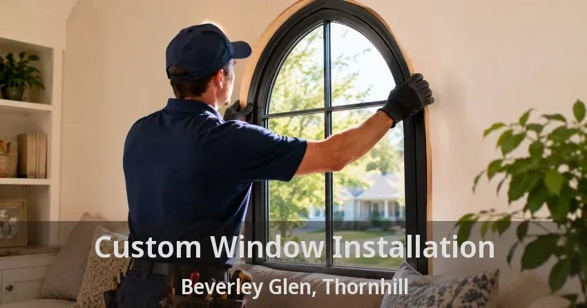 Custom Window Installation Beverley Glen, Thornhill - ON