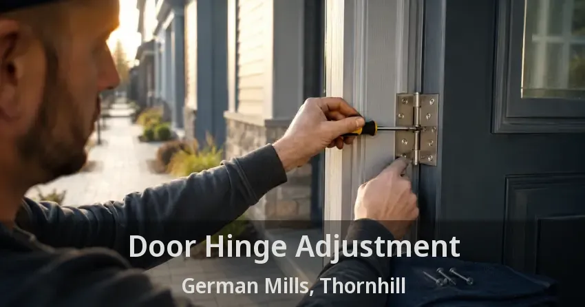 Door Hinge Adjustment German Mills, Thornhill - ON
