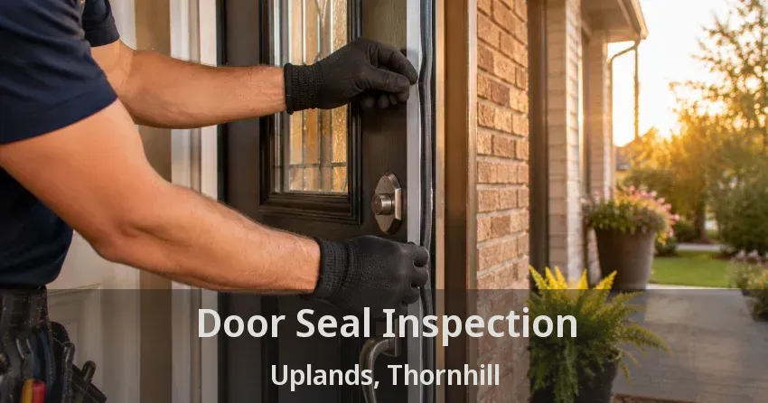 Door Seal Inspection Uplands, Thornhill - ON