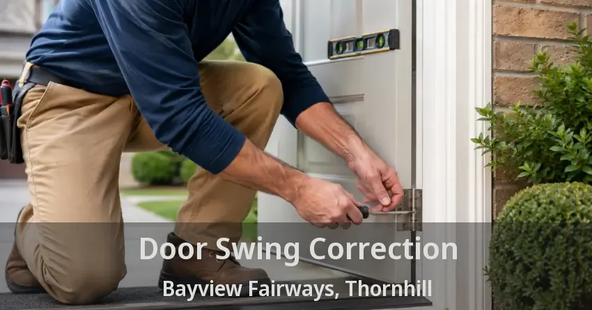 Door Swing Correction Bayview Fairways, Thornhill - ON