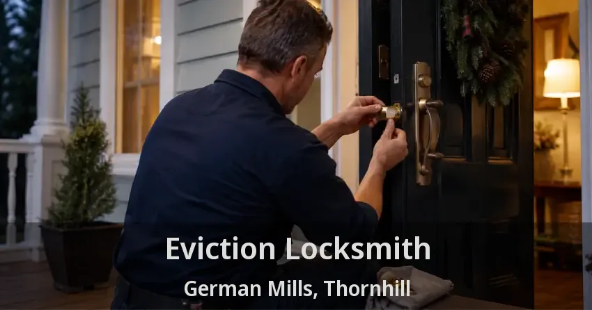 Eviction Locksmith German Mills, Thornhill - ON