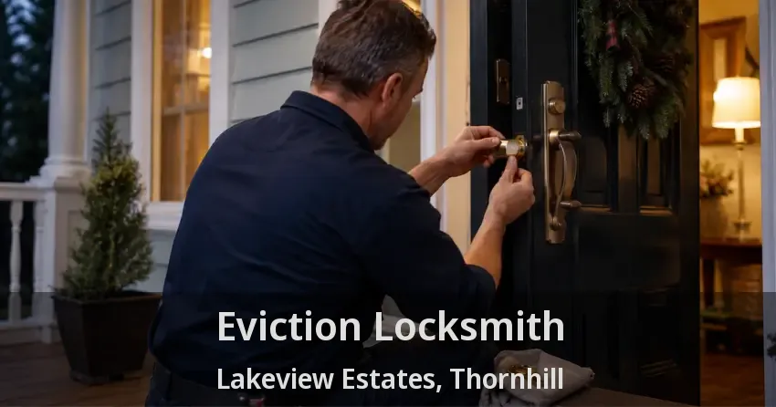 Eviction Locksmith Lakeview Estates, Thornhill - ON