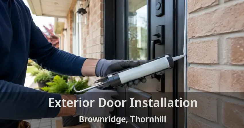 Exterior Door Installation Brownridge, Thornhill - ON