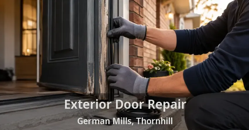 Exterior Door Repair German Mills, Thornhill - ON