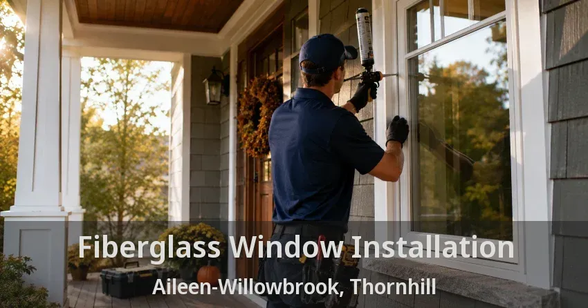 Fiberglass Window Installation Aileen-Willowbrook, Thornhill - ON