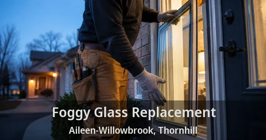 Foggy Glass Replacement Aileen-Willowbrook, Thornhill - ON