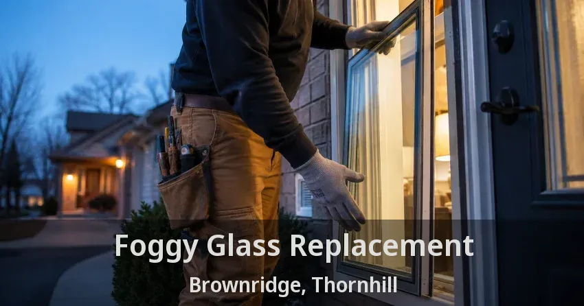 Foggy Glass Replacement Brownridge, Thornhill - ON