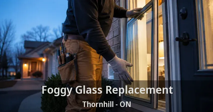 Foggy Glass Replacement Thornhill - ON