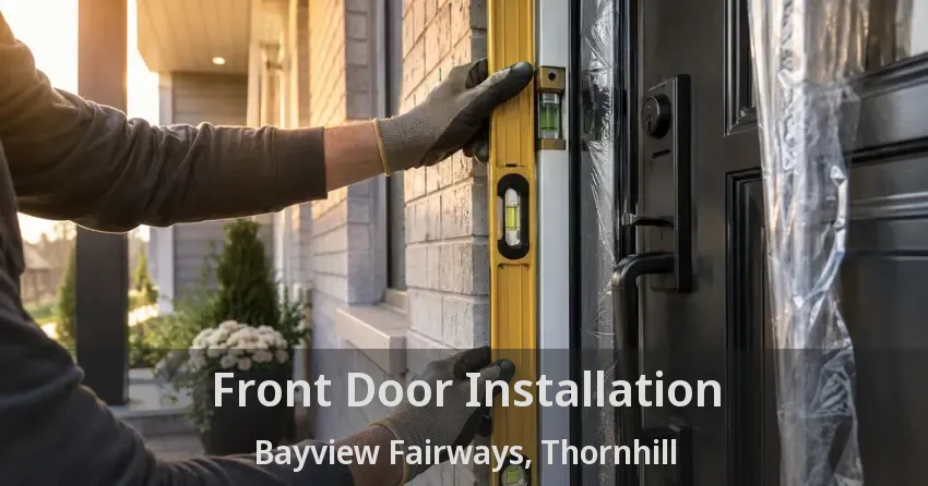 Front Door Installation Bayview Fairways, Thornhill - ON