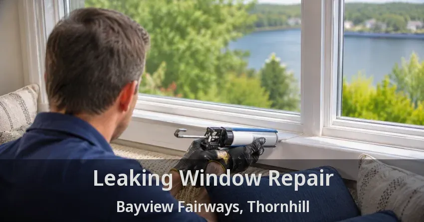 Leaking Window Repair Bayview Fairways, Thornhill - ON