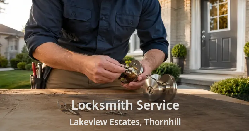 Locksmith Service Lakeview Estates, Thornhill - ON