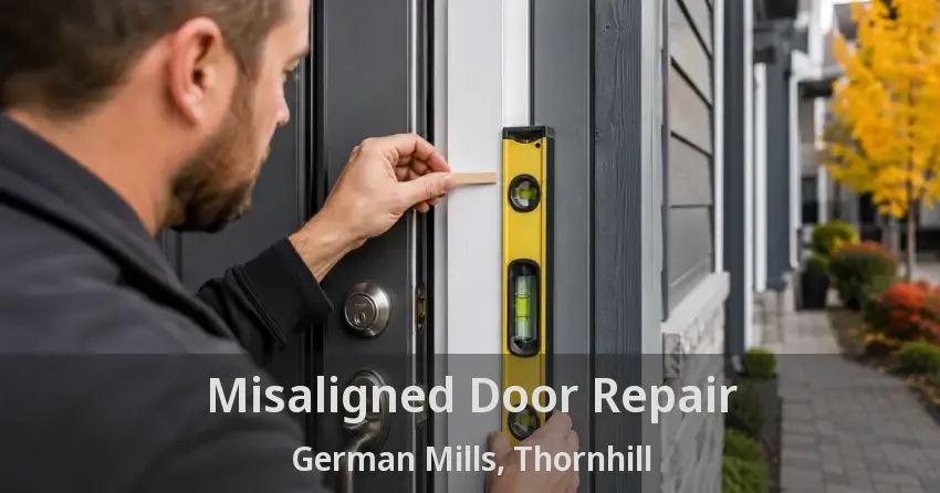 Misaligned Door Repair German Mills, Thornhill - ON