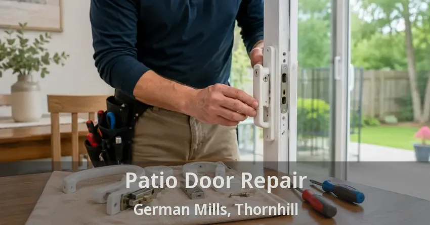 Patio Door Repair German Mills, Thornhill - ON