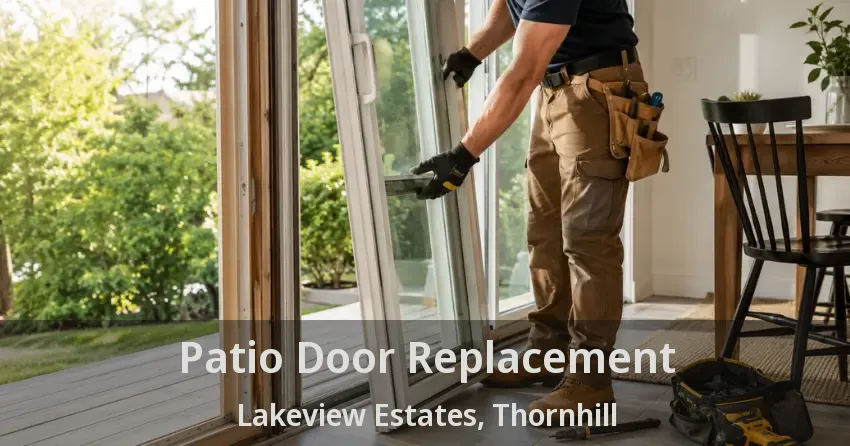 Patio Door Replacement Lakeview Estates, Thornhill - ON