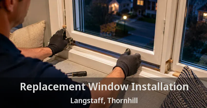 Replacement Window Installation Langstaff, Thornhill - ON