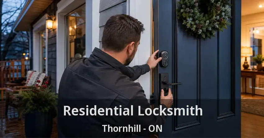 Residential Locksmith Thornhill - ON