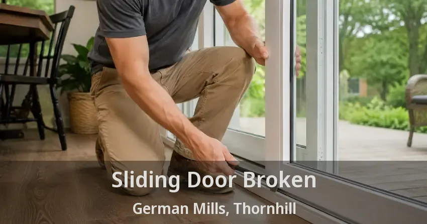 Sliding Door Broken German Mills, Thornhill - ON
