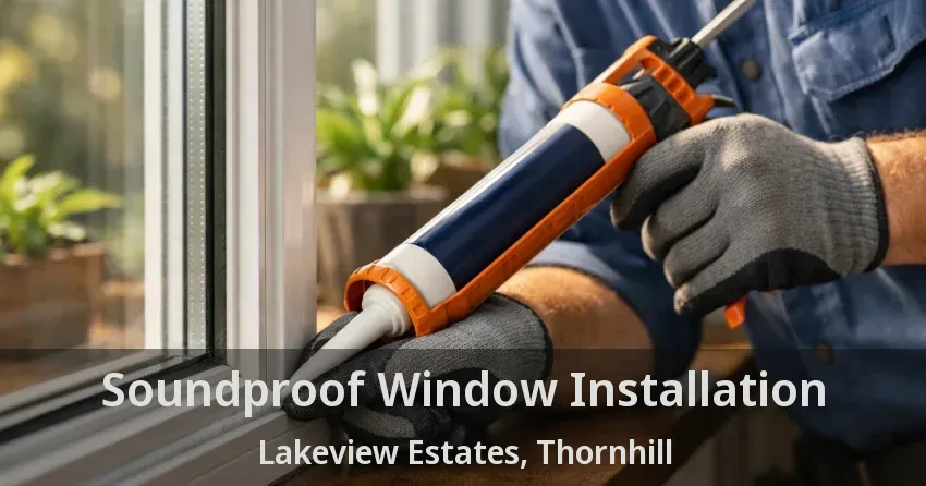 Soundproof Window Installation Lakeview Estates, Thornhill - ON