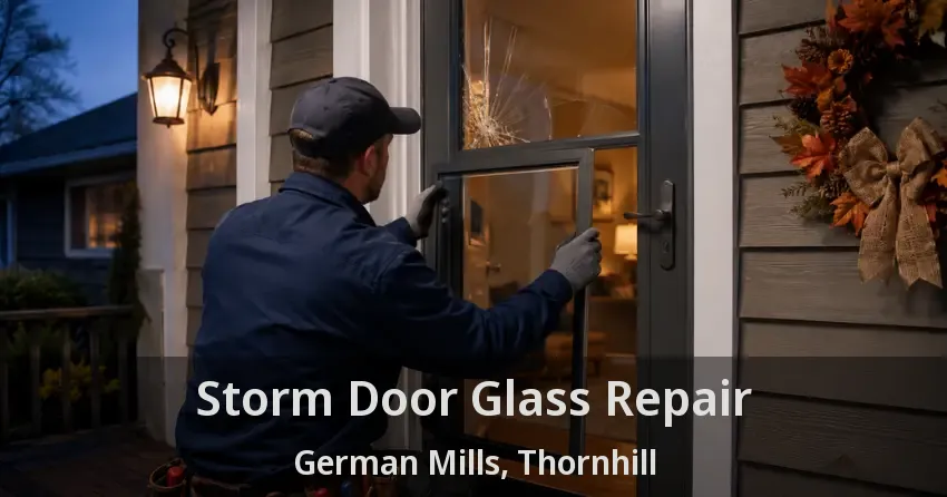 Storm Door Glass Repair German Mills, Thornhill - ON