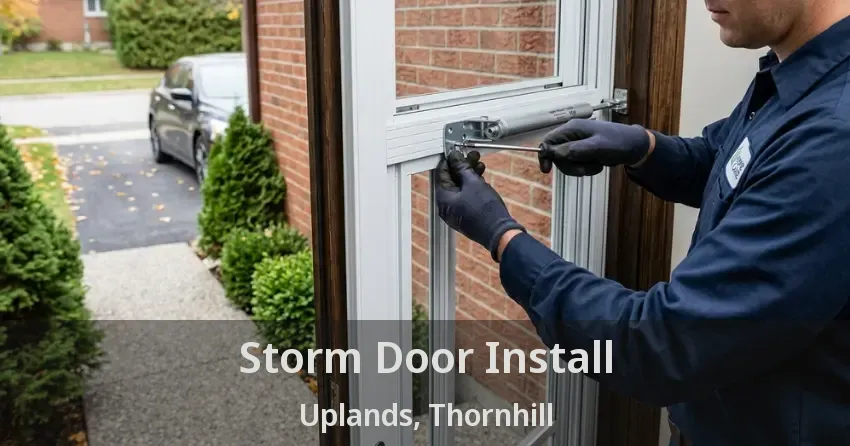 Storm Door Install Uplands, Thornhill - ON