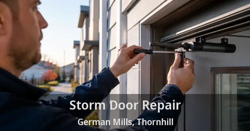 Storm Door Repair German Mills, Thornhill - ON