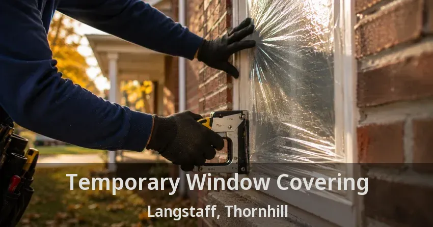 Temporary Window Covering Langstaff, Thornhill - ON
