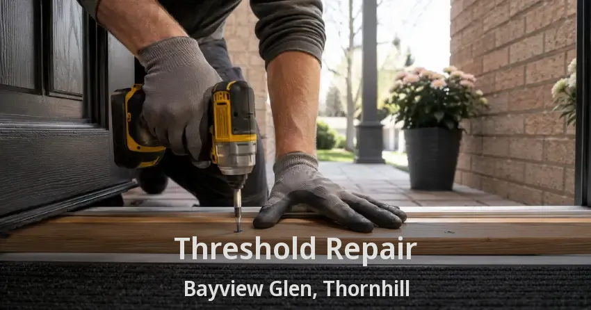 Threshold Repair Bayview Glen, Thornhill - ON