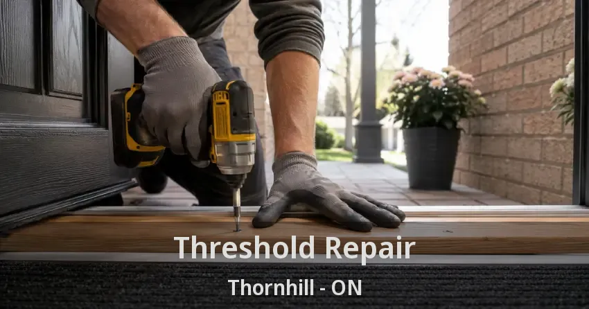 Threshold Repair Thornhill - ON