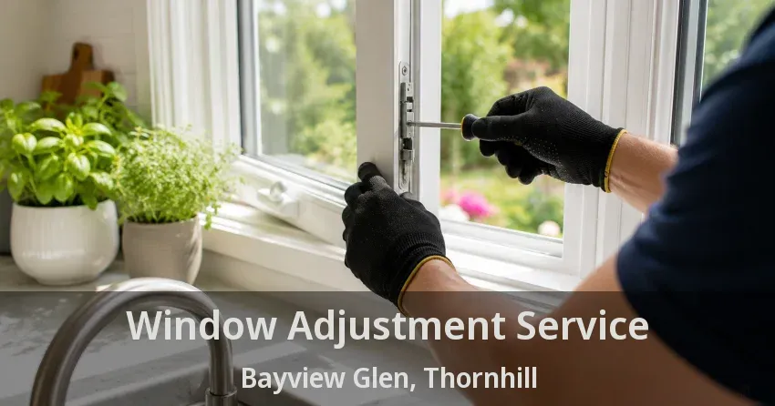 Window Adjustment Service Bayview Glen, Thornhill - ON