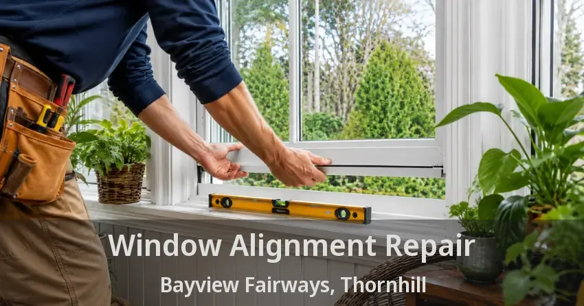 Window Alignment Repair Bayview Fairways, Thornhill - ON