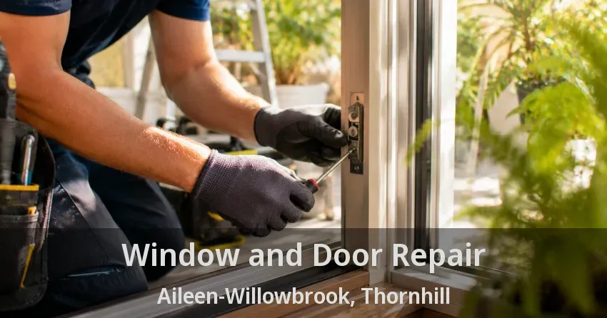 Window and Door Repair Aileen-Willowbrook, Thornhill - ON