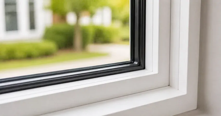 technician repairing window and door hardware in Brownridge, Thornhill home