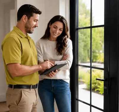 Bright living space with new windows by Windows & Doors Thornhill